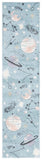 safavieh clearance carousel kids crk122w teal rug