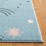 safavieh clearance carousel kids crk122w teal rug