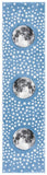 safavieh clearance carousel kids crk135l light blue rug