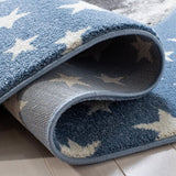 safavieh clearance carousel kids crk135l light blue rug
