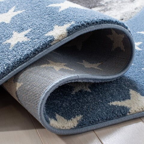 safavieh clearance carousel kids crk135l light blue rug