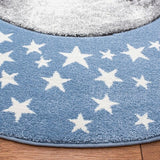 safavieh clearance carousel kids crk135l light blue rug