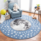 safavieh clearance carousel kids crk135l light blue rug