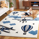 safavieh clearance carousel kids crk137a ivory rug