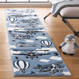 safavieh clearance carousel kids crk137m blue rug