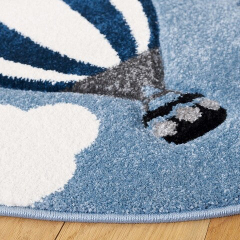 safavieh clearance carousel kids crk137m blue rug