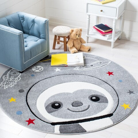 safavieh clearance carousel kids crk140f grey rug