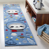 safavieh clearance carousel kids crk140m blue rug
