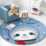 safavieh clearance carousel kids crk140m blue rug