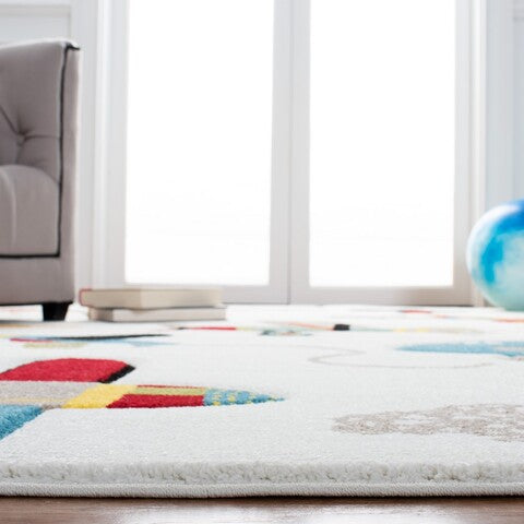 safavieh clearance carousel kids crk167a ivory rug
