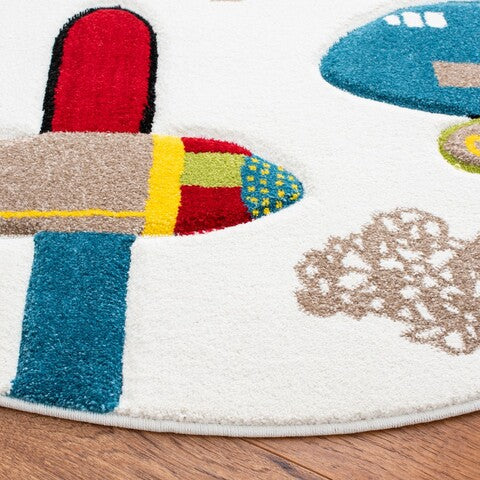 safavieh clearance carousel kids crk167a ivory rug