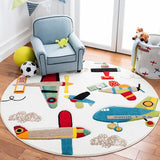 safavieh clearance carousel kids crk167a ivory rug