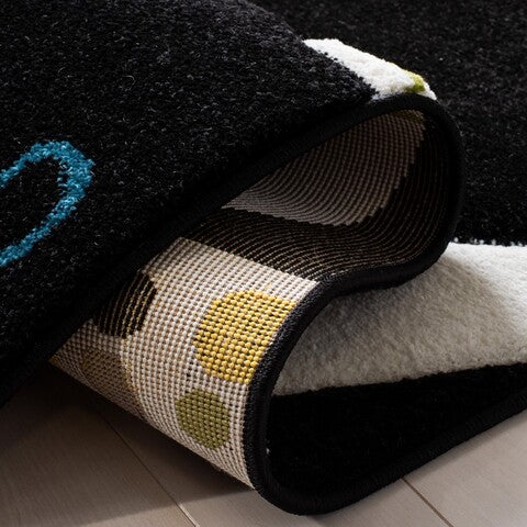 safavieh clearance carousel kids crk167z black rug