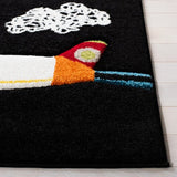 safavieh clearance carousel kids crk167z black rug