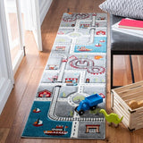 safavieh clearance carousel kids crk192f grey rug
