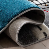 safavieh clearance carousel kids crk192f grey rug