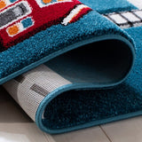safavieh clearance carousel kids crk192k turquoise rug