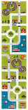 safavieh clearance carousel kids crk192y green rug