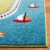 safavieh clearance carousel kids crk192y green rug