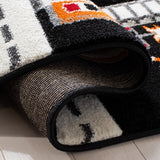 safavieh clearance carousel kids crk192z black rug