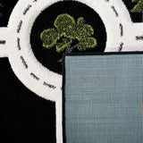 safavieh clearance carousel kids crk192z black rug