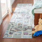 safavieh clearance carousel kids crk193f grey rug