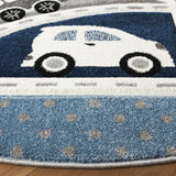 safavieh clearance carousel kids crk193m grey rug