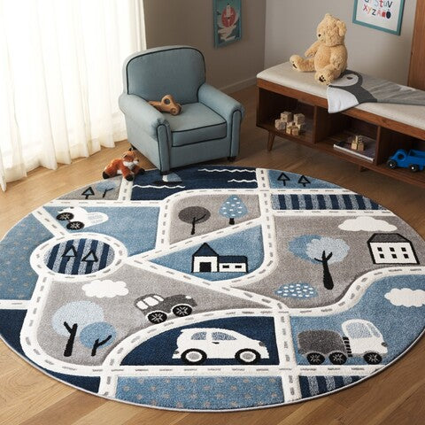 safavieh clearance carousel kids crk193m grey rug