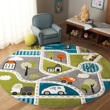 safavieh clearance carousel kids crk193y green rug