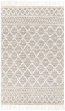 Hauteloom Cromford CROMF Ivory Woven/Flatwoven Cotton Rug