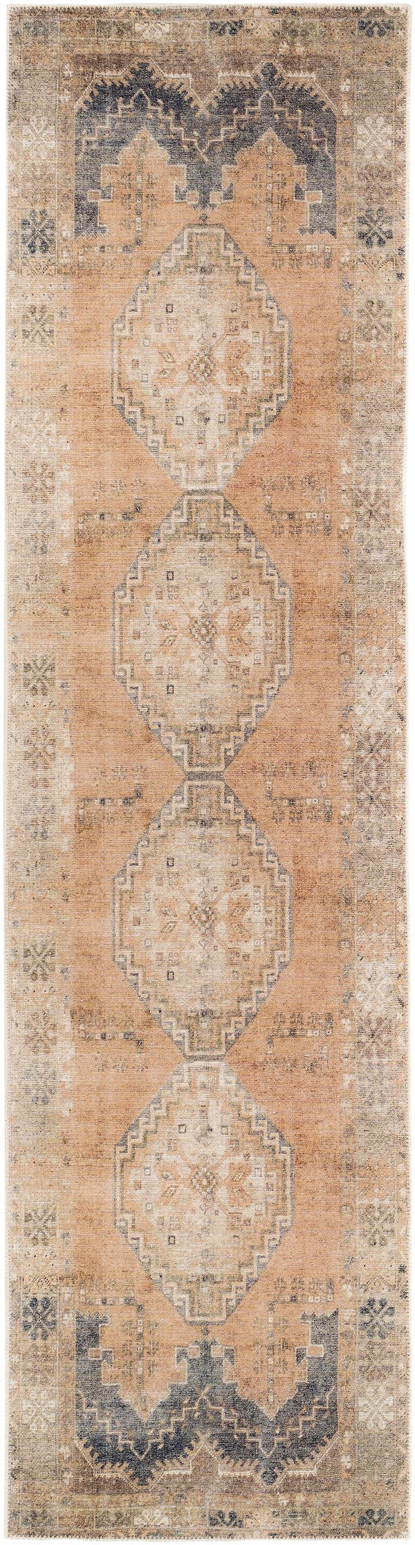 Hauteloom Carrabelle CRRB Navy Machine Made Chenille-Polyester Rug