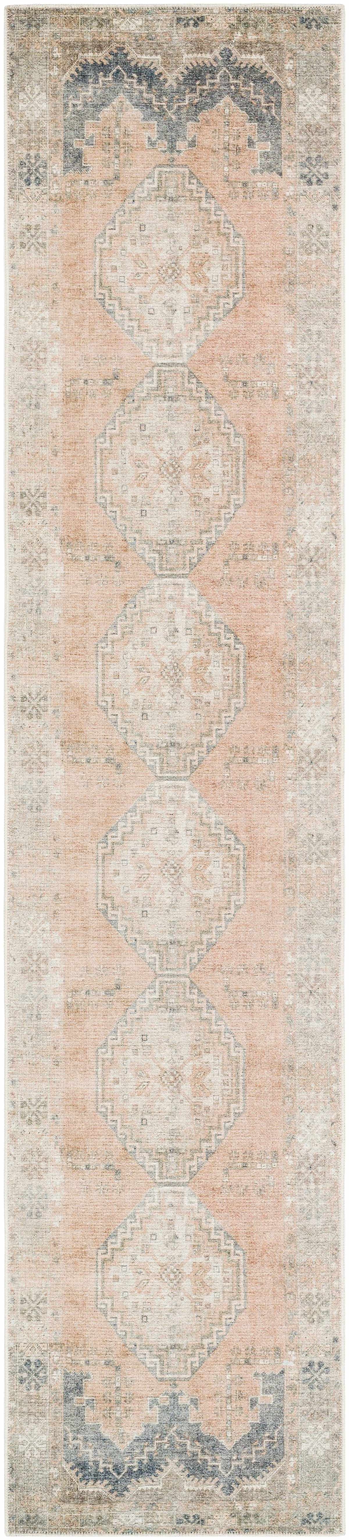 Hauteloom Carrabelle CRRB Navy Machine Made Chenille-Polyester Rug