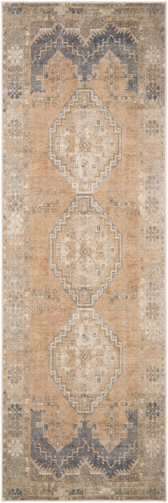 Hauteloom Carrabelle CRRB Navy Machine Made Chenille-Polyester Rug