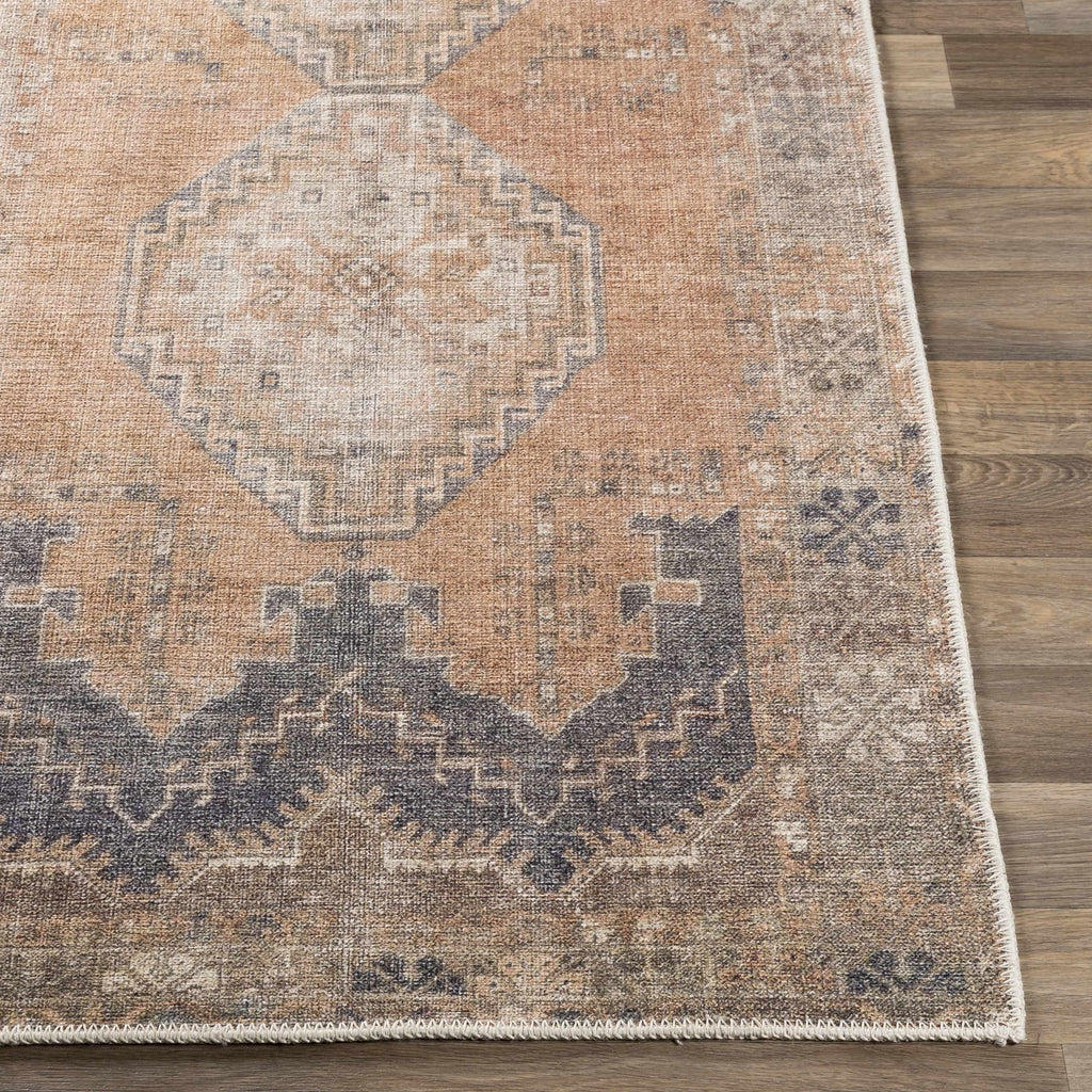 Hauteloom Carrabelle CRRB Navy Machine Made Chenille-Polyester Rug
