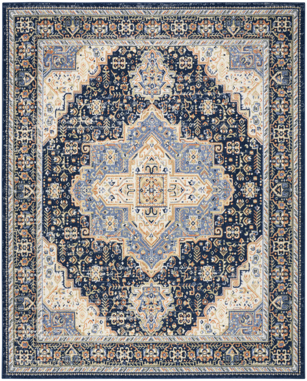 nourison nourison essentials persian nre07 navy rug