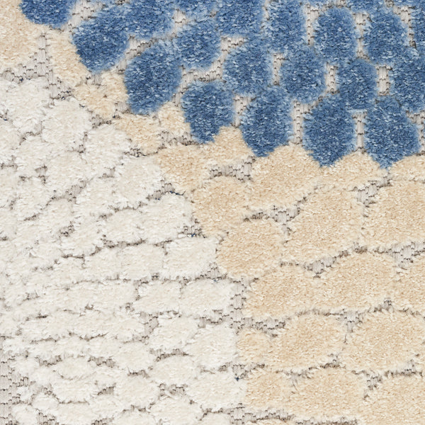 nourison aloha alh29 blue grey rug