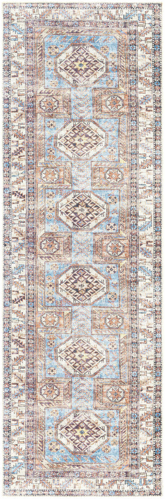 Hauteloom Croy CRYFE Coral Machine Made Chenille-Polyester Rug
