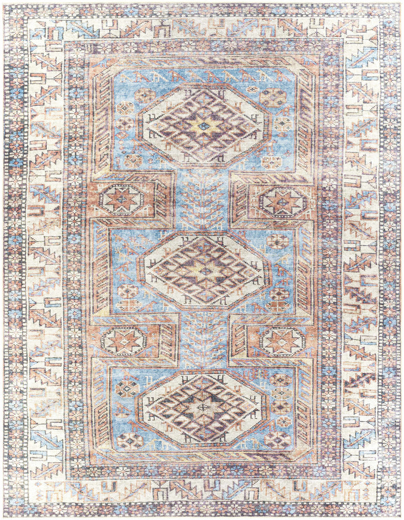 Hauteloom Croy CRYFE Coral Machine Made Chenille-Polyester Rug