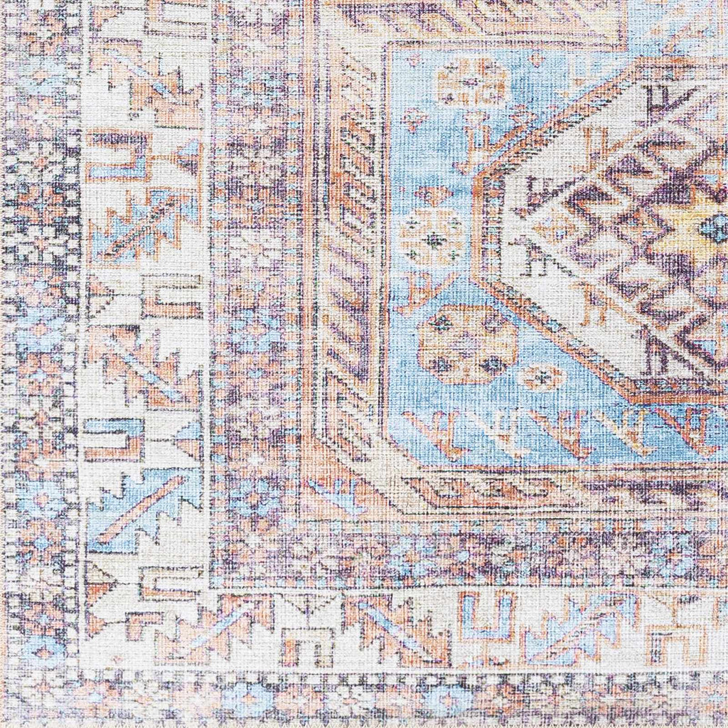 Hauteloom Croy CRYFE Coral Machine Made Chenille-Polyester Rug