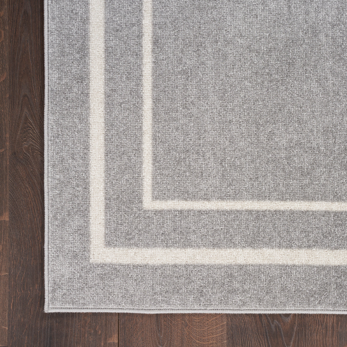 nourison nourison essentials nre02 grey ivory rug