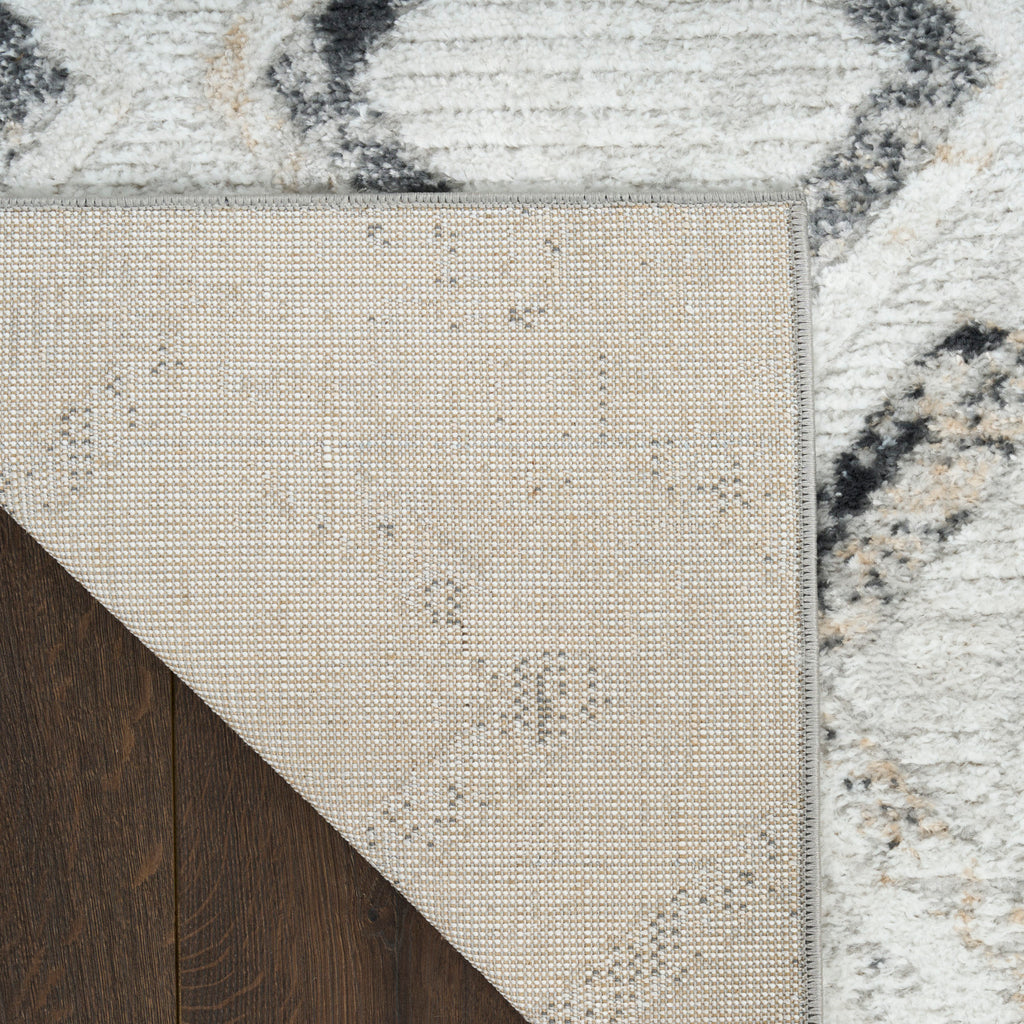 nourison dekor dek05 grey charcoal rug