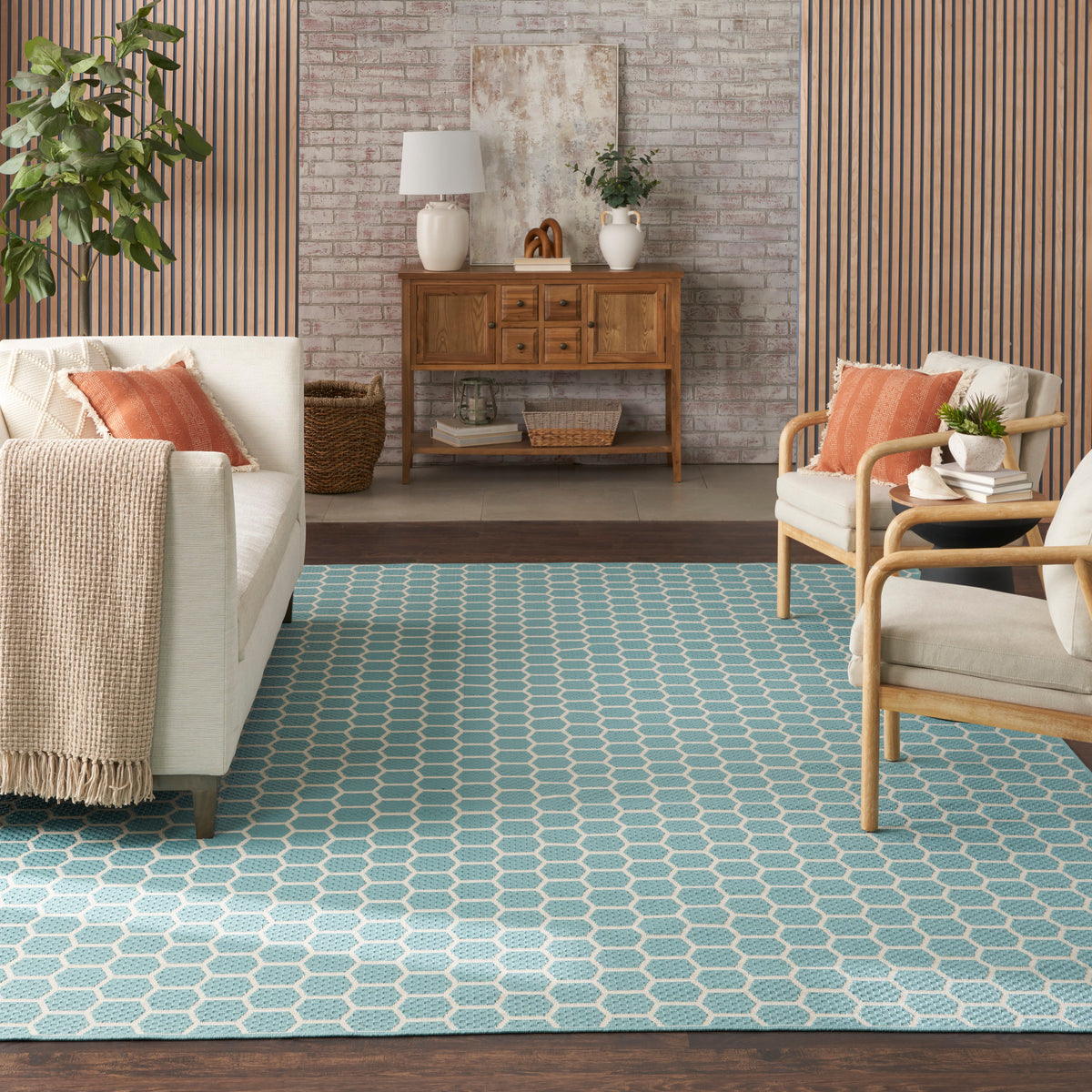 nourison twist reversible tws01 aqua rug