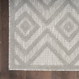 nourison versatile nrv01 silver grey rug