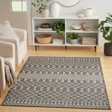 nourison positano pos02 charcoal rug