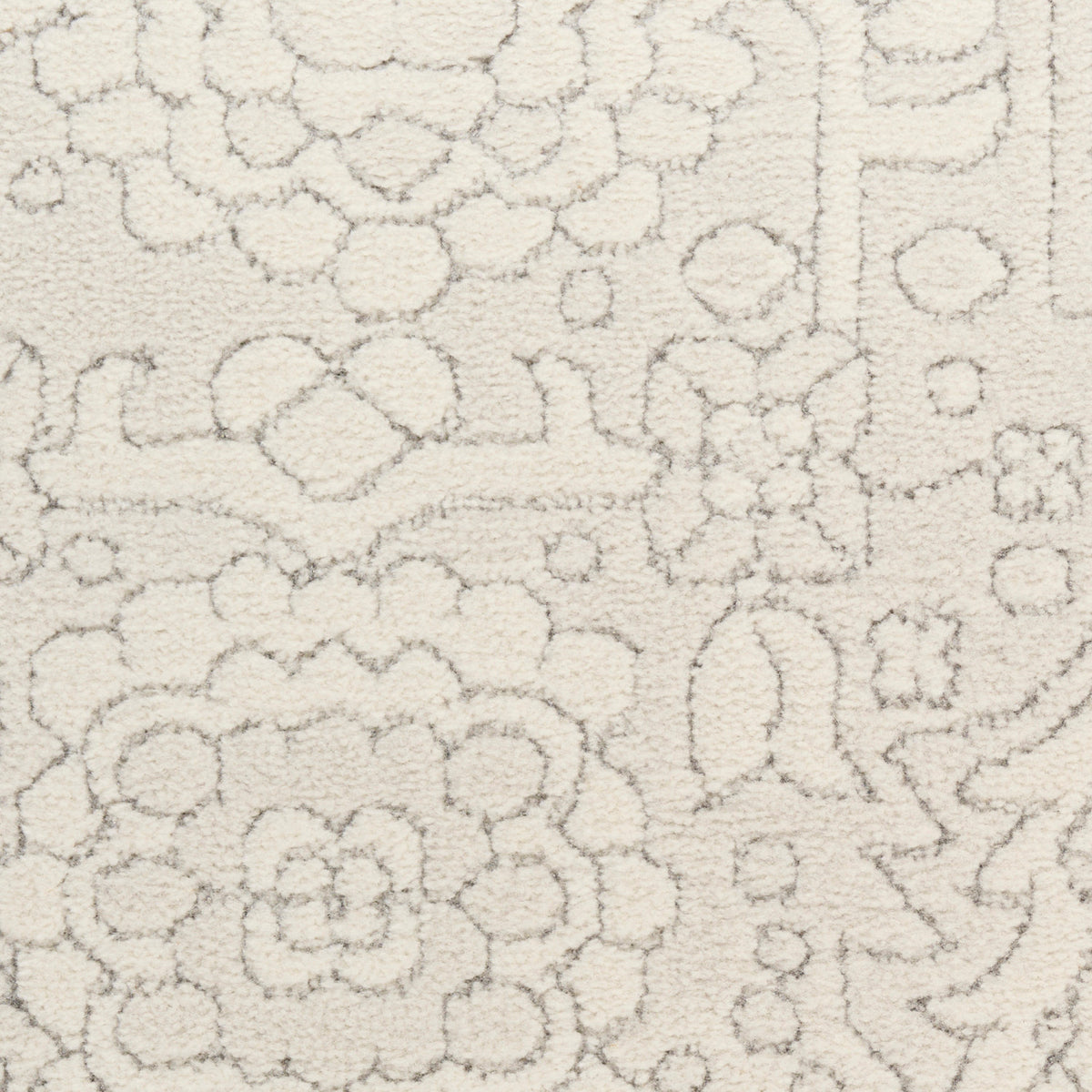 nourison grace gce02 ivory light grey rug