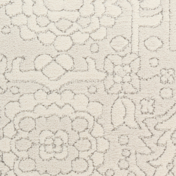 nourison grace gce02 ivory light grey rug