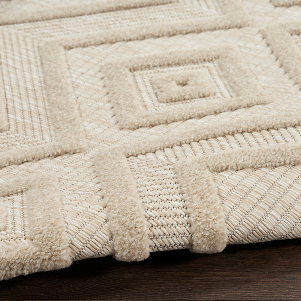 nourison versatile nrv01 cream rug