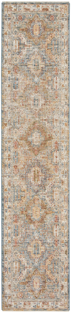 nourison sahar shr01 blue rug