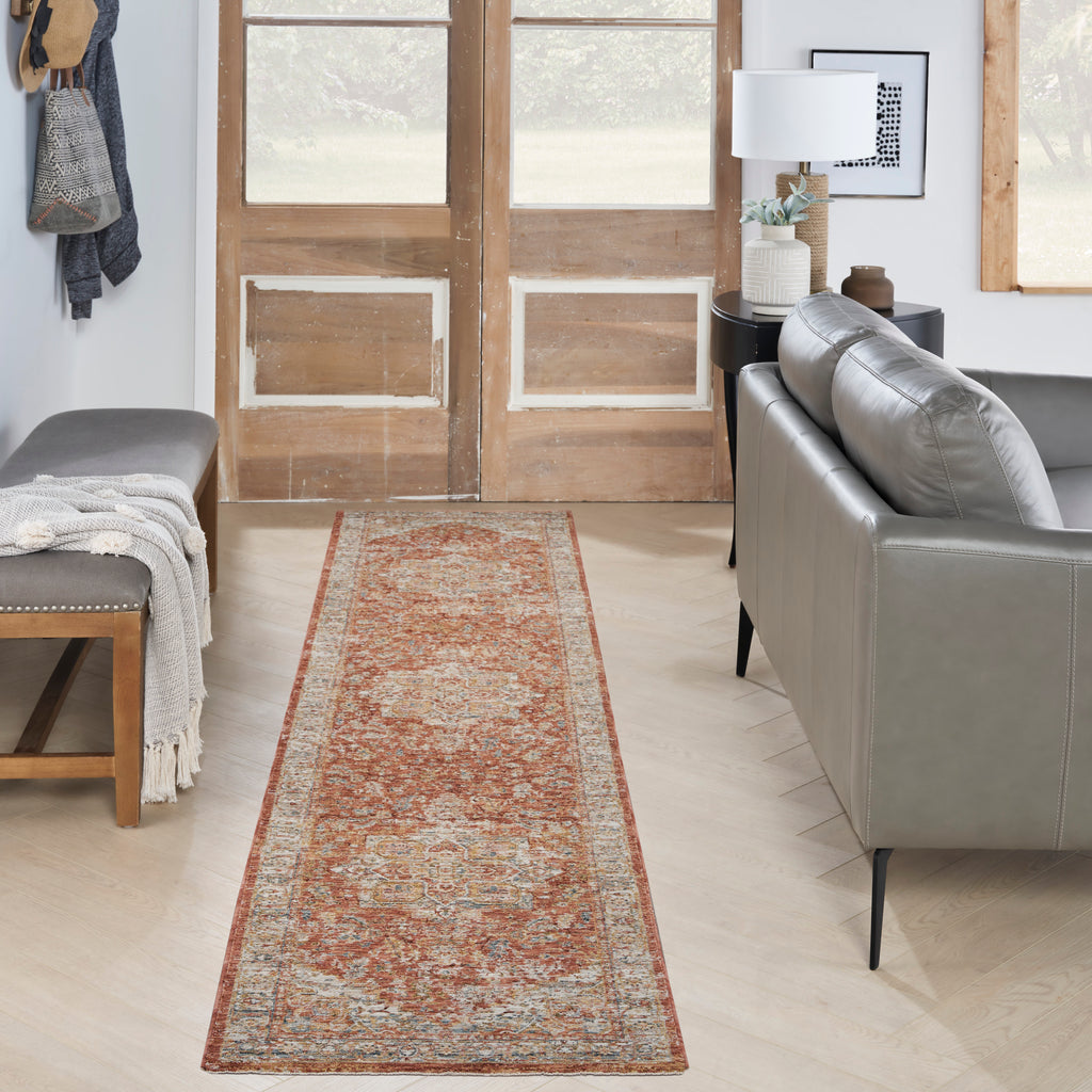 nourison sahar shr06 ivory multicolor rug