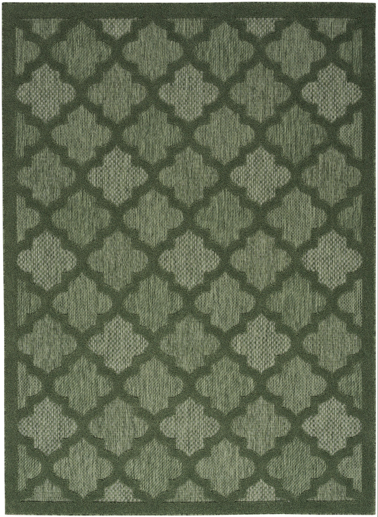 nourison easy care nes01 green rug